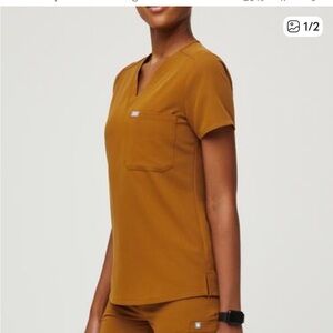 Figs Catarina scrub top Medium in Atlantic Fall RARE COLOR! No longer sold